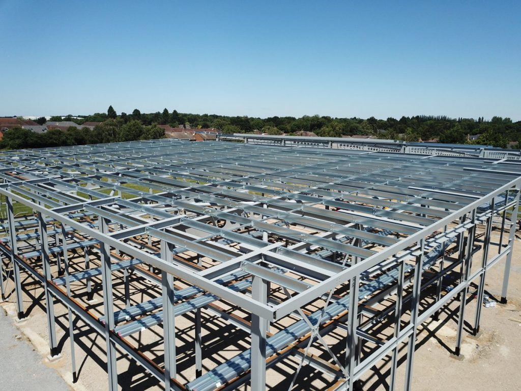 Herts & Essex Sports Hall-construction