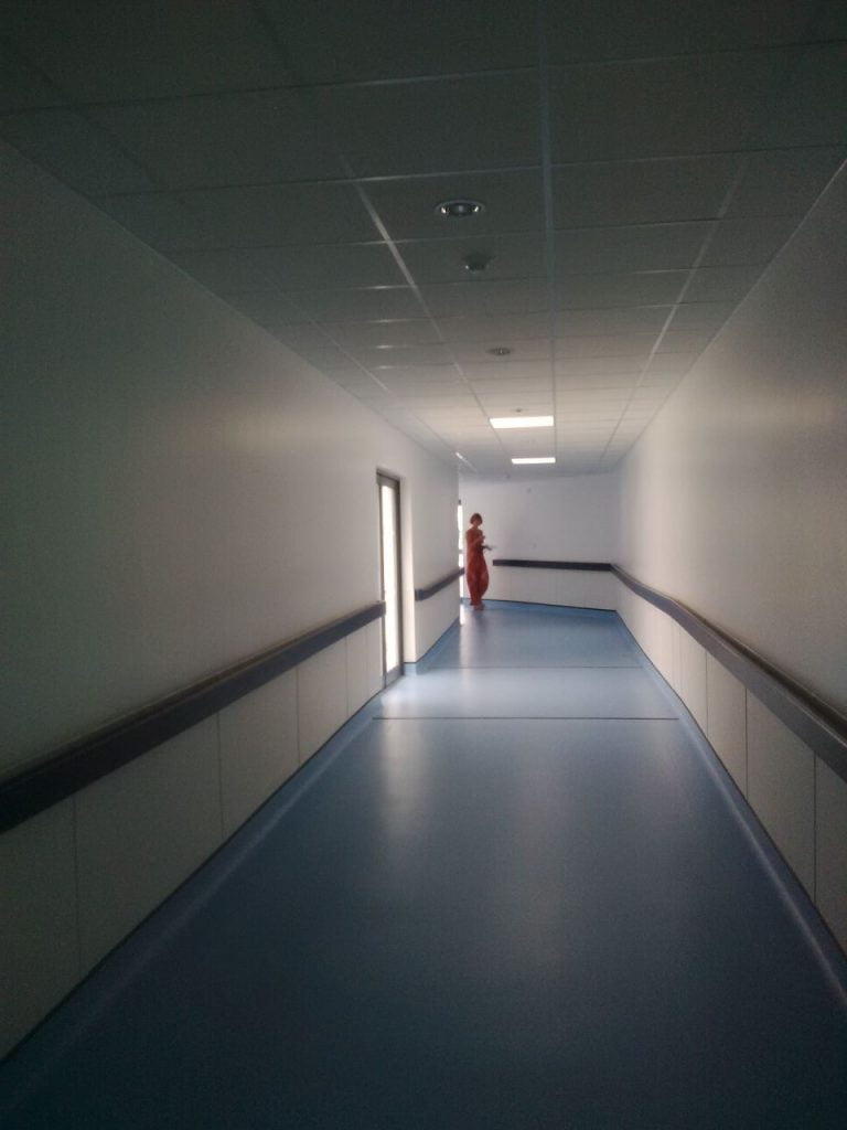Basildon Hospital Winter Ward Corridor